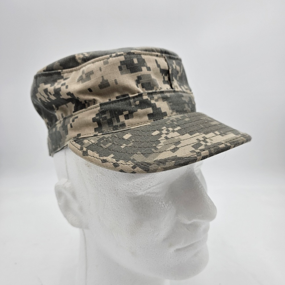 US Army Issue Military Patrol Cap Digital Camo Size 7